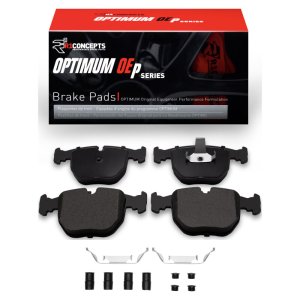 BMW 740IL Brake Pads - Front - R1 Concepts - Optimum OE - `95-`06